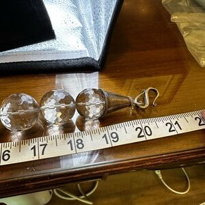 Museum Precious jewels bought in Washington, DC. One of a kind. Sterling silver